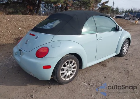 2004 Volkswagen New Beetle Gls from USA, damaged, VIN 3VWCM21YX4M303434